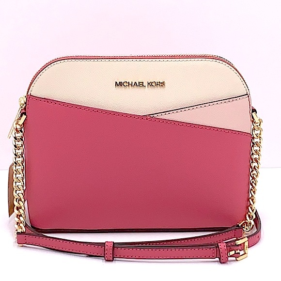 MICHAEL KORS
Jet Set Travel Medium Logo Dome Crossbody Bag ROSEWOOD MULTI COLOR - Picture 2 of 16